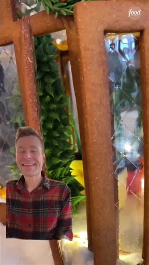 Gingerbread House (or greenhouse) tips! * Use a sturdy dough and bake till it’s very firm. Not fully dried after baking? Put the panels back in the oven. * Cool on a FLAT SURFACE! Many sheet pans are warped. Slide the parchment sheet holding the gingerbread piece off the sheet tray and onto a flat surface to cool. Flat panels make assembly easier. * Use an offset spatula or fondant smoother to gently push down any bubbles that have formed in the gingerbread during baking. Do this as soon as you