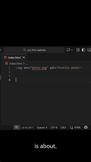 Why alt attribute is important in img tag? (Interview)#html #frontend #accessibility
