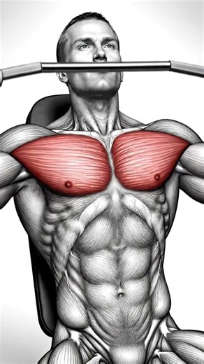Unlock Your Upper Chest Growth with Incline Barbell Press! #chestworkout #upperchest #gymtips