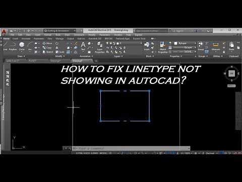 HOW TO FIX LINETYPE NOT SHOWING IN AUTOCAD?
