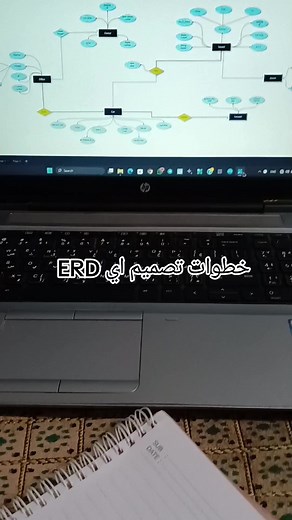 طريقة تصميم ERD بسهولة وفعالية