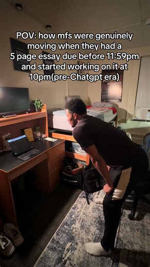 The Last-Minute Essay Rush: A Relatable POV