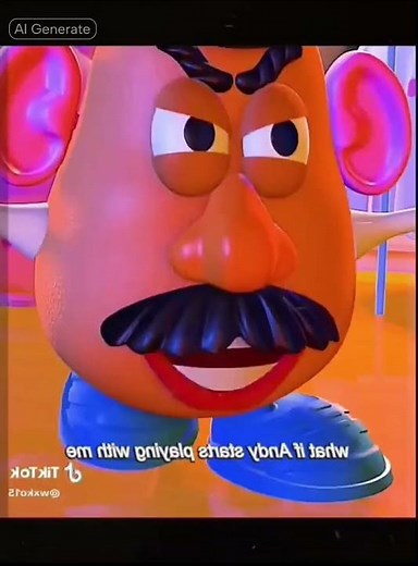 toy story woody pushes buzz out the window Deutsch German