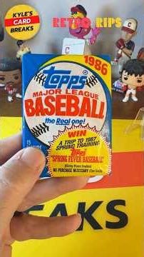 1986 Topps Baseball - Looking for Hall of Famers like Nolan Ryan, Rickey Henderson and George Brett!