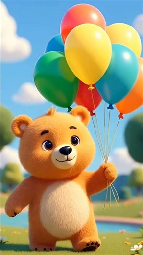 Bobo the Bear and the Flying Balloons 🐻🎈 | Funny Cartoon Animal Story