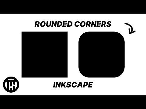 How to Create Round Corners in Inkscape - Tutorial