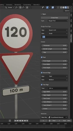 Create your Blender addon in 15 minutes! The Road Project (part 4) 🚦🛑