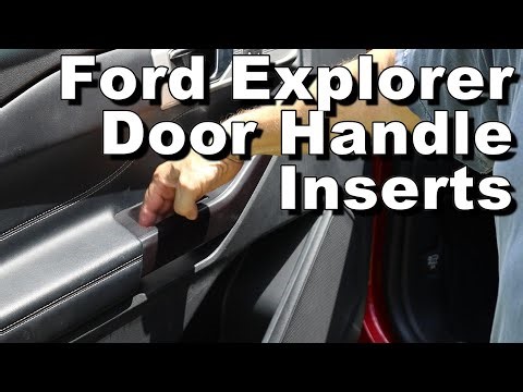 Ford Explorer Door Handle Inserts