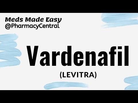 Vardenafil (Levitra) : Meds Made Easy (MME)