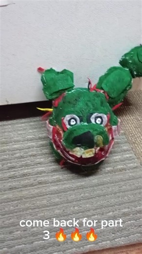 Making a jumbo Springtrap plush part 2 #fnaf#fivenightsatfreddys #fnaf3 #springtrap #fnafplush #fyp