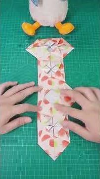 【Daoche】Origami | 教你們做一個能把硬幣變沒的魔術盒子，特別好玩，最後有揭秘原理 #shorts