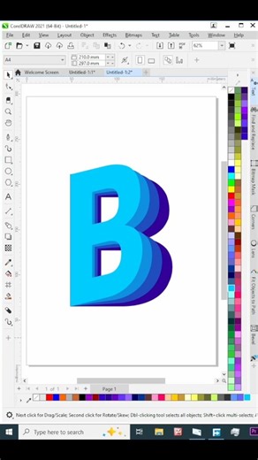 CorelDraw Blend Tool 30 Second Design Tips