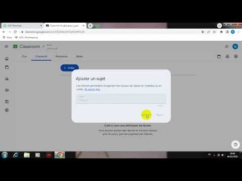 Devoir 2 google classroom