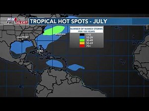 WLOX Weather Update with Meteorologist Aaron Colby