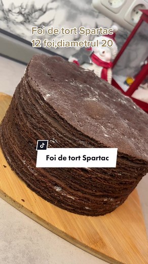 Foi de tort Spartac, modul de preparare#tort #desert #spartak #retete #mod #de #preparation #fypシ #fypage #viral #viralvideo #foodpage #retetesimple #kuchen