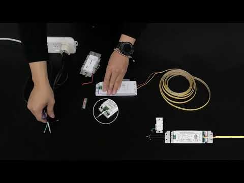 How To Wire The Triac Dimmable LED Driver with Common Dimmer Switches like Lutron and Leviton.