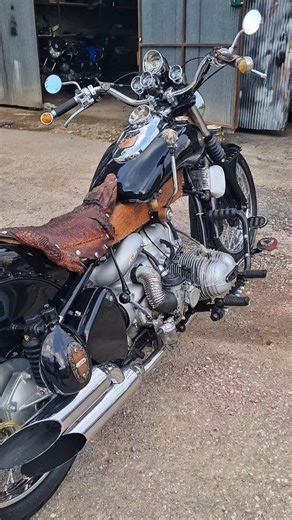 Garage Build Custom on Instagram: "Custom BMW 1950 R51/2 by #garagebuildcustom Designer @turgay.onal.98 #custommotocycle #motocyclelife #bmwr51_2 #custombmwmotorcycle"