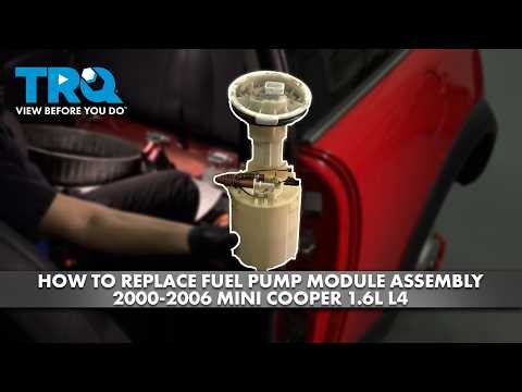 How to Replace Fuel Pump Module Assembly 2000-2006 Mini Cooper 1.6L L4