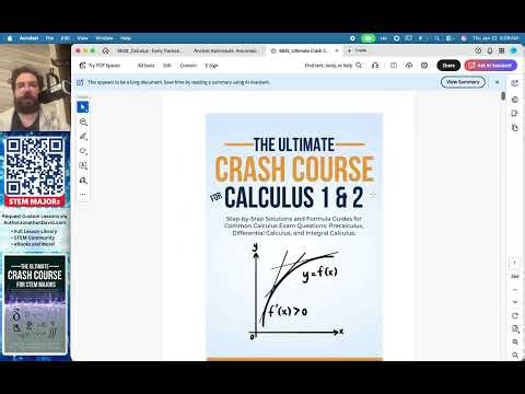 A Look Inside the Ultimate Crash Course: Calculus 1 and 2 (Book 1 Overview)