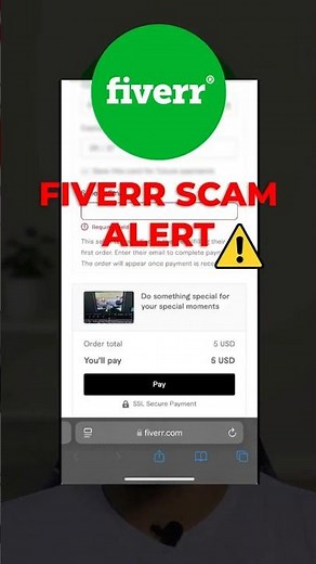 New Fiverr Sellers — Beware of This Common Scam!