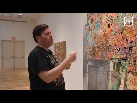 Layers, Myth & Meaning: Elliott Hundley on Creating "Proscenium" and "By Achilles' Tomb" at SBMA