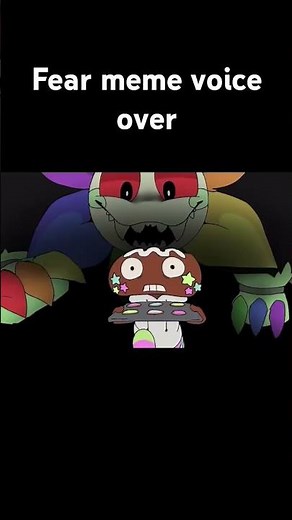 Fear meme voiceover/FLASHING LIGHTS WARNING ⚠️#dandysworld #funny #memes