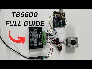 Arduino Stepper Motor Driver (TB6600) | Control Speed and Position