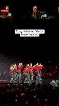 Stray Kids Performs "God's Menu" Live At New York City | Billboard #Shorts