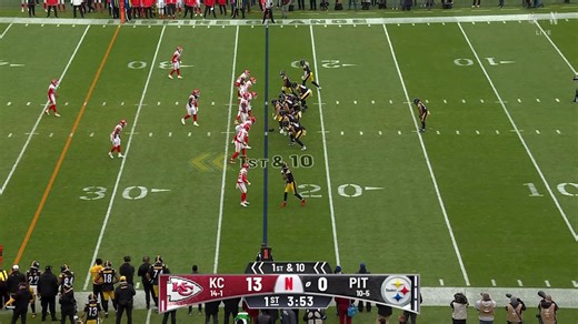 Wilson's 41-yard heave goes right down George Pickens' chimney