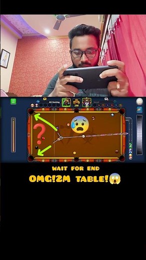 OMG!😨 Great clearance on 2M table 💥.#shorts #8ballpool #snooker #billiards