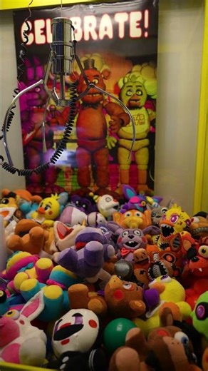 Can I Win Bonnie From The Claw Machine #shorts #youtubeshorts #fnaf