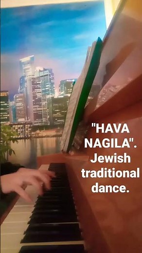 "HAVA NAGILA". Jewish traditional dance.