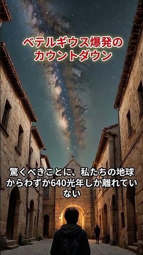夜空の星が突然消える？ベテルギウス爆発のカウントダウン #ベテルギウス #超新星爆発 #宇宙の神秘
