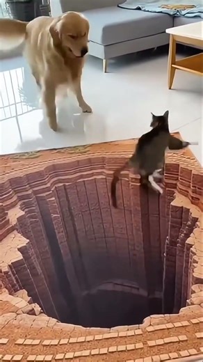 Cat and dog funny video moments