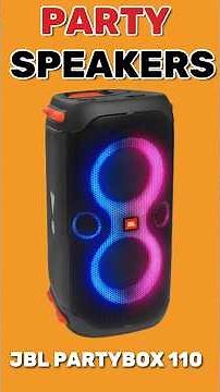 JBL Partybox 110, Bluetooth Party Speaker | Best Party Speakers 2025 #speaker #audio