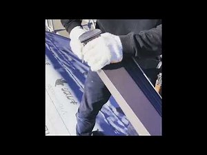 How to/Install Cut a drip edge flashing metal Bending the tip
