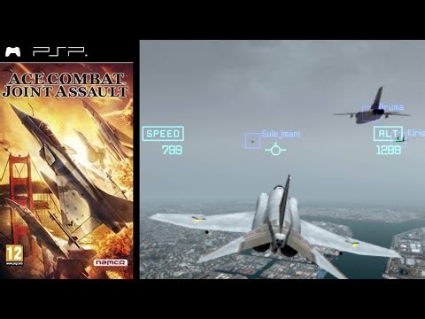Ace Combat: Joint Assault ... (PSP) Gameplay Peek
