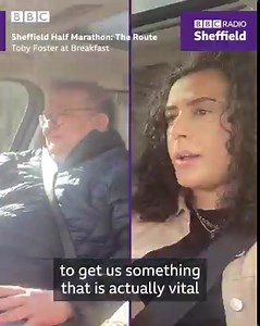 The route of the Sheffield Half Marathon in case you needed to know... 🏃‍♀️🏃‍♂️ | BBC Sheffield