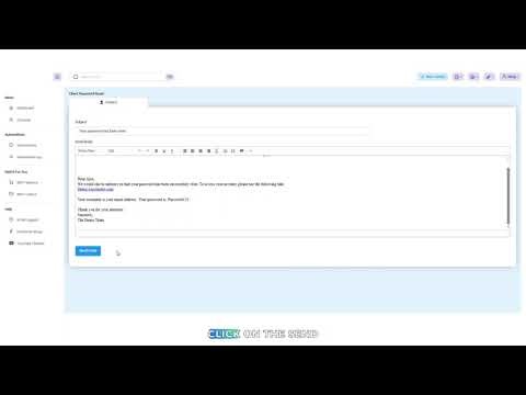How to Reset a Client’s Password and Email it