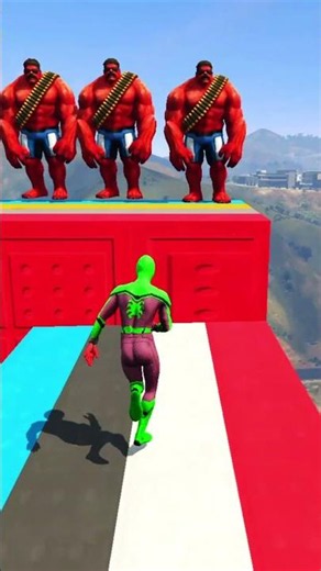 GTA 5 Ragdoll Challenge: Spiderman vs Minion Epic Water Jump Fails 85