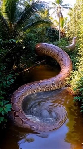 The forests of Kalimantan are indeed the natural habitat of pythons (Pythonidae), especially the reticulated python (Malayophyton reticulatus), which is one of the longest pythons in the world, often called "tangkalaluk" there, can grow giant, live in dense forests and near rivers, and are often found in Kalimantan because they are suited to its tropical rainforest habitat. | Dawet Ayu