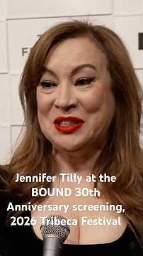 Jennifer Tilly at the BOUND 30th Anniversary screening, 2026 Tribeca Festival