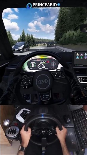 BRASOV track for Assetto Corsa | Audi RS5 B9 | ‪@PrinceAbid‬
