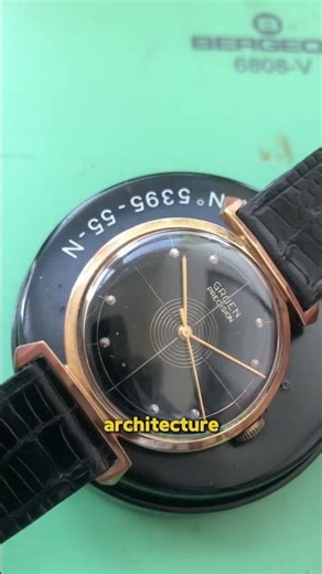 Mid-Century Gruen Precision with Crosshair Dial