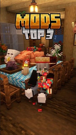 3 Food Mods for your Minecraft #minecraft #minecraftmods #food #cooking