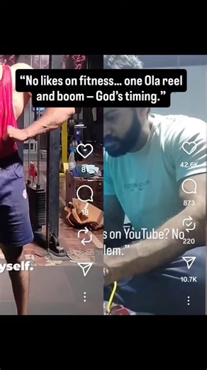 Gaurav Kothule | Fitness • Hustle • DIY on Instagram: "“No likes on fitness… one Ola reel and boom — God’s timing.” hastag . . . #godstiming #godsplan #unexpectedviral #viralreels #reelboom #olarepair #gymtogarage #creatorjourney #trusttheprocess #keepgrinding #nashikcreators #fitnessreels #repairreels #hardworkpaysoff"