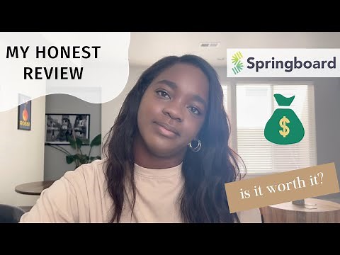 Springboard UI UX Bootcamp Review l was it worth it?