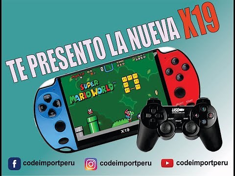 TE PRESENTO LA CONSOLA X19 CON SEGUNDO JUGADOR !!!