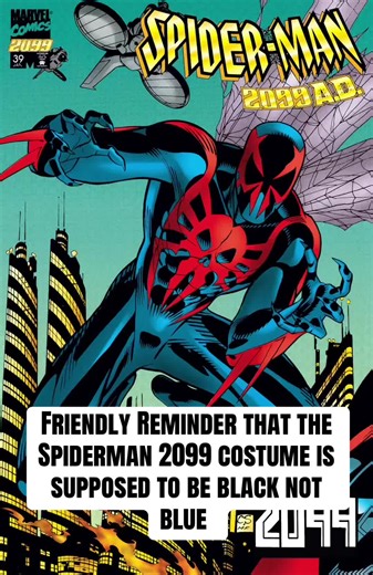 Understanding Spider-Man 2099's Costume Color Change