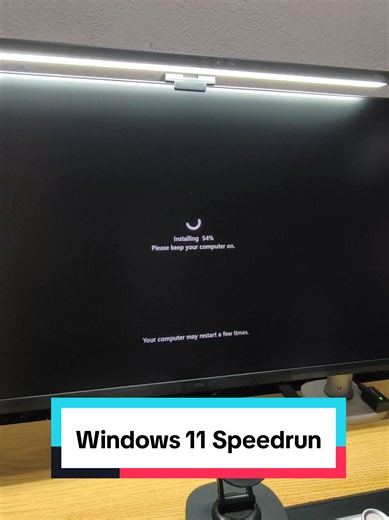 Windows 11 Installation Speedrun🗿 อัพ CPU ใหม่ตั้งแต่เดือนที่แล้วพึ่งมีเวลาลงวินโดว์ใหม่😭😭😭 การลง Windows ใหม่ก็เหมือนลบความทรงจำทั้งหมดที่เคยมีกับเขาคนนั้นนั่นเอง😔 #fyp #windows #pc